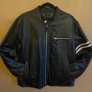 M.JULIAN LEATHER JACKET